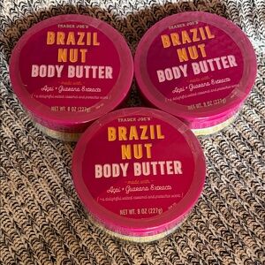 Trader Joe's Brazil Nut Body Butter - Bright Pink
